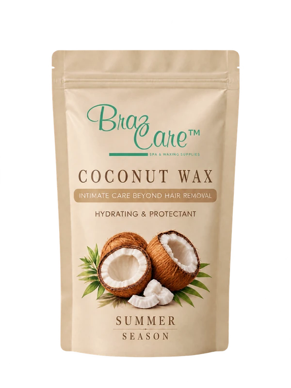 BrazCare Coconut Wax package